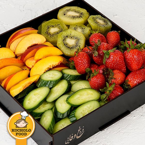 سینی میوه اسلایس شده کوچک