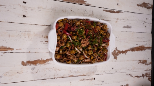 سالاد زیتون متوسط