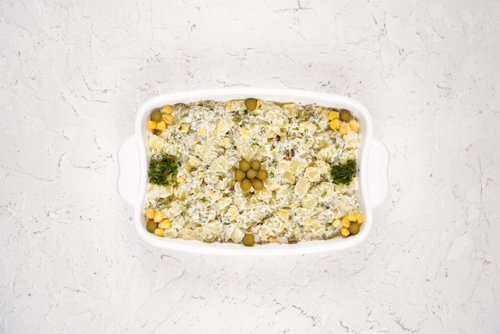 سالاد سیب زمینی بزرگ 