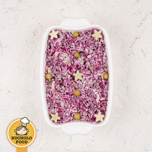 سالاد کلم و انار کوچک