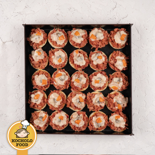 مینی پیتزا 50 عددی